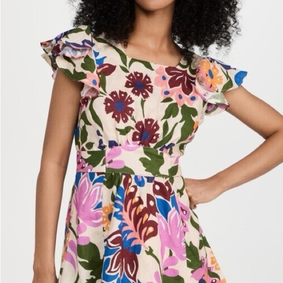 Misa Los Angeles Dresses & Skirts - Misa Los Angeles Belinda Colorful Dress in Casita Flora Size XS from Revolve